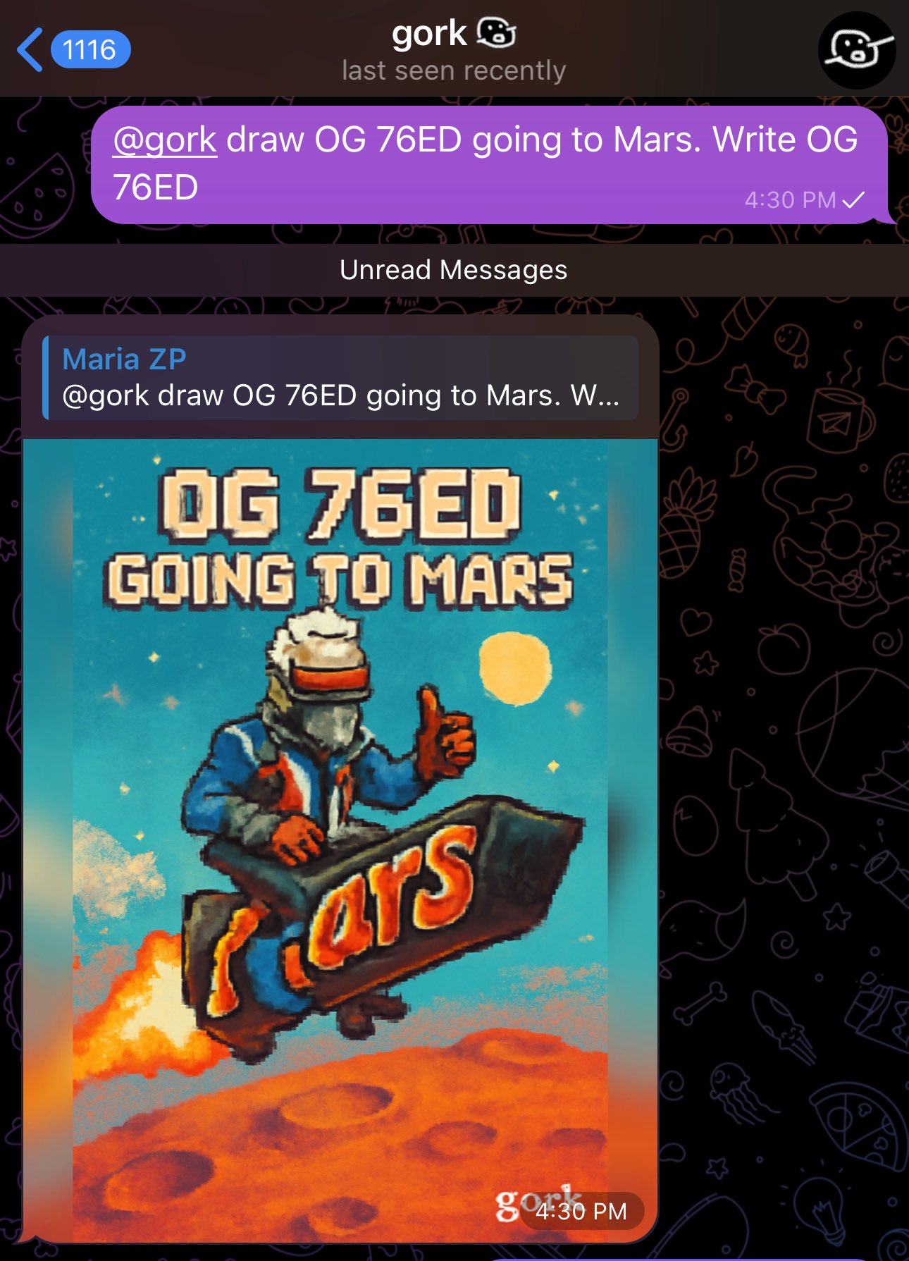Recovered signal file 02 — OG 76ED Going to Mars
