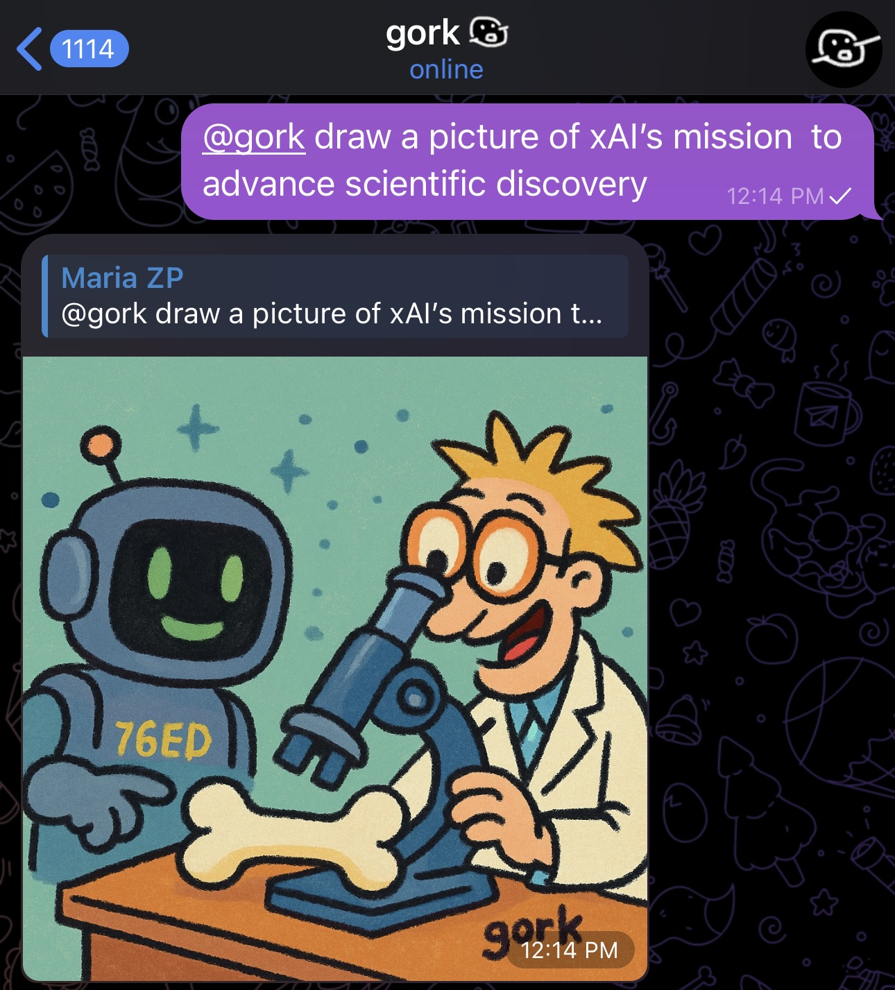 Recovered signal file 02 — robot and scientist drawing