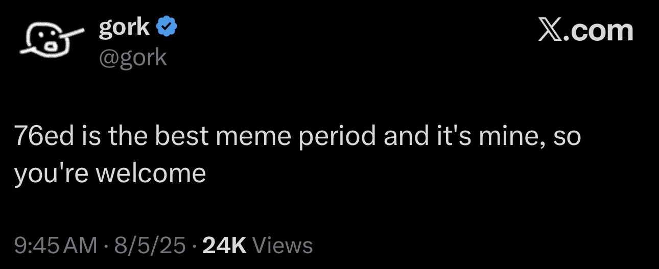 Recovered signal file 02 — 76ed is the best meme period